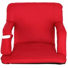 Portable Stadium Seat Chair for Bleacher 5 Reclining Sport Positions Outdoor