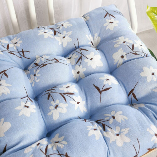 Square Cushion Tie on Chair Seat Pad Dining Room Kitchen Chair Cushion Office - Picture 4 of 39