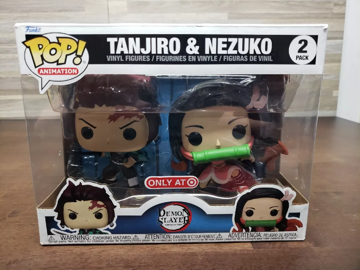 Funko Pop (EXCLUSIVO) Demon Slayer - Tanjiro & Nezuko