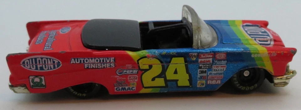 Jeff Gordon 1957 #24 Dupont 1:64 Bel Air coche convertible círculo de ganadores suelto Foto 2 de 4