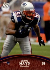 2011 Topps Rising Rookies #71 Jerod Mayo - FB