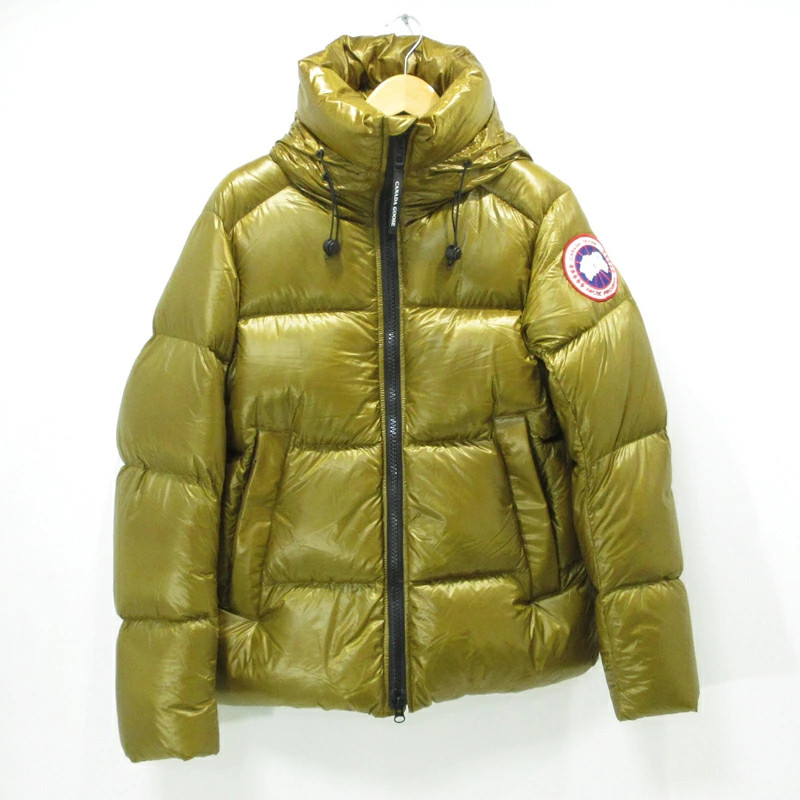 CANADA GOOSE Canada Goose Down Jacket Crofton Puffer Brown (Klondlke Gold) Size: