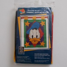 Mickey Unlimited Donald Duck Fabric Applique Kit DF2002 Sealed