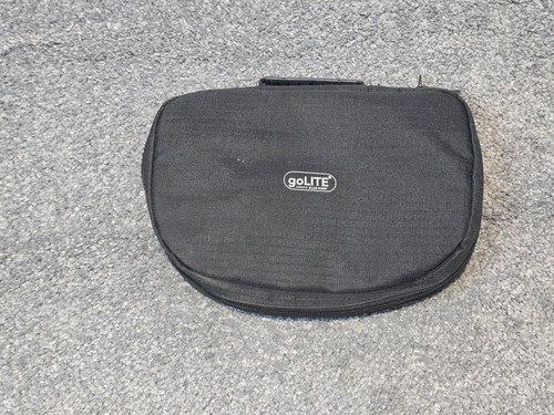 GoLite Travel Organizer Case Black Zip Pouch Mesh Pockets Handle Accessory Gear