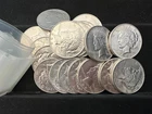 ROLL 1934-D  PEACE SILVER DOLLARS..  AU/BU