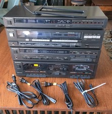 Vintage Technics Lot SA-919 | RS-B17W | SU-V57 & ST577 Stereo Amplifier Cassette