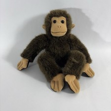 Monkey Plush Applause Dakin Gorilla Ape Stuffed Animal Brown 7  EUC