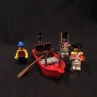 Vintage Lego 6247 Pirates Set Imperial Guards Bounty Boat (1992) 100% Complete!