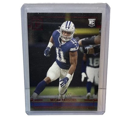 2021 Panini Chronicles - Panini Micah Parsons #PA-35 Red /199 (RC)