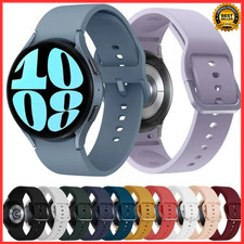 New Silicone Watch Band Strap For Samsung Galaxy Watch 4 5 6 7 40/44/43/47mm
