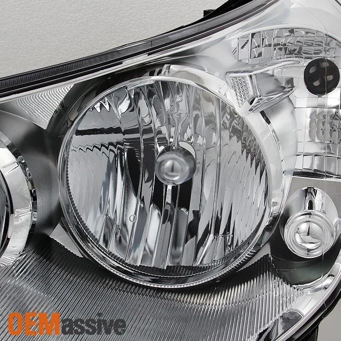 Fit 07-10 Chrysler Sebring 4Dr Sedan Headlights Light Lamp Left+Right 2007-2010 - Image 3 of 4