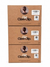 Flat Claw Clip Hair Clips for Women Lot of 3 Sets 24 Total Clips Comfortable
