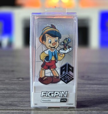 Figpin Disney Classic D100 Celebration Pinocchio Pin #1479 Artist Proof RARE