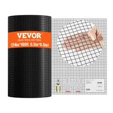 VEVOR Hardware Cloth 24'' x 100' Wire Mesh Roll 19 Gauge Chicken Wire Fence Roll