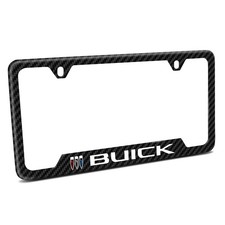 Buick Carbon Fiber Texture Abs 50 States License Frame