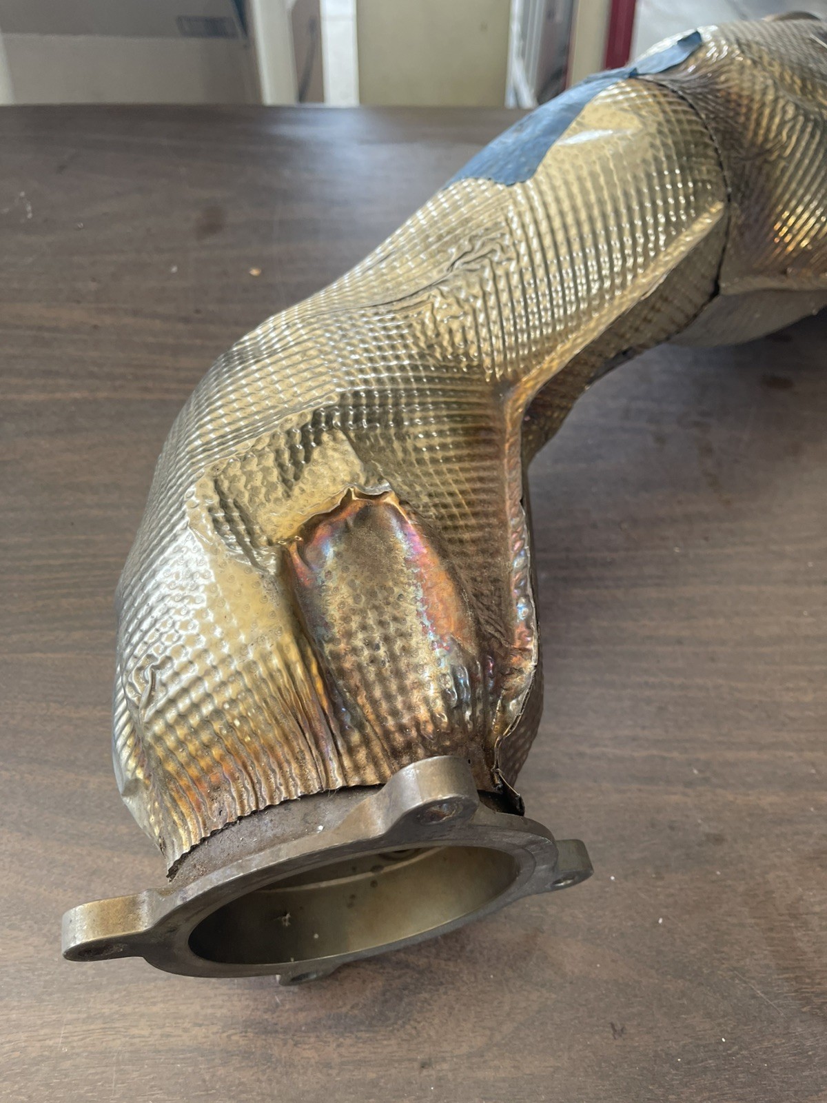 McLaren 720S Left Driver Exhaust DownPipe system 14HA005CP 14HA011CP OEM 17-22