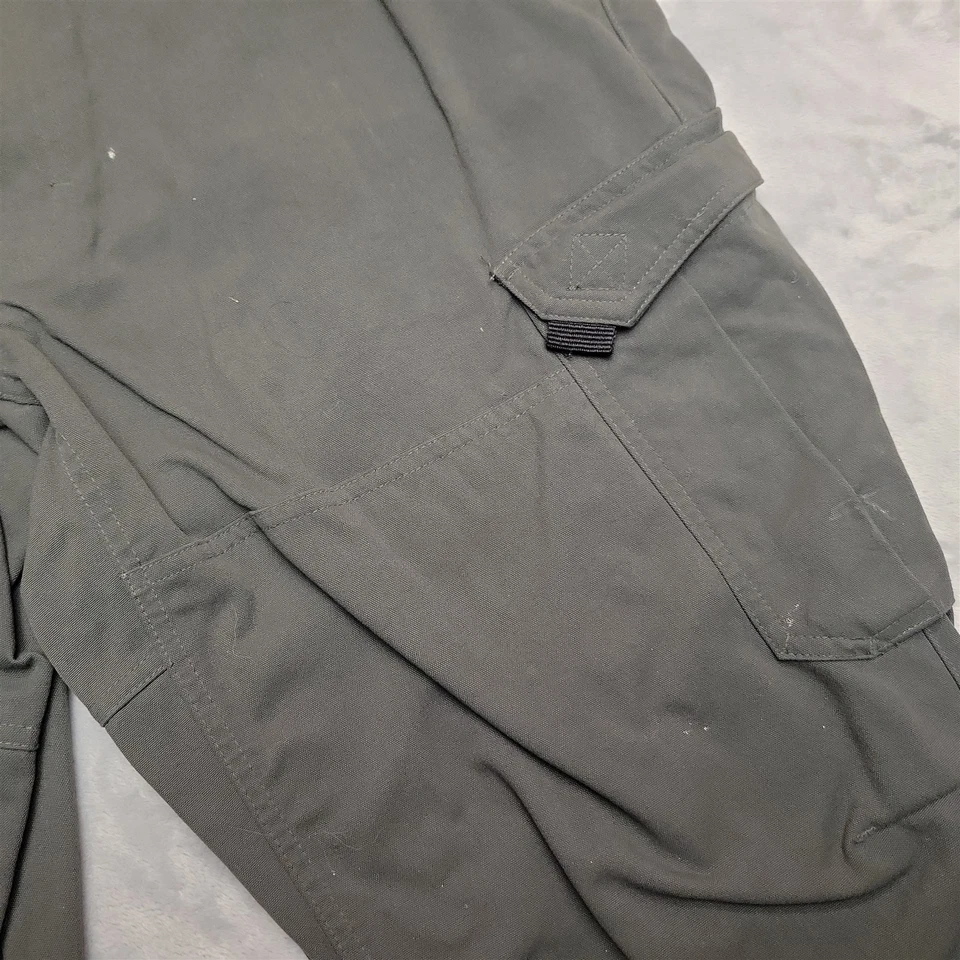 Pantalones Arborwear Hombre 36x26 Verde Doble Rodilla Lona Carga Trabajo Exterior Envejecido Foto 4 de 4