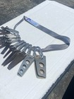 All Chouinard  Vintage Rock climbing piton rack, Sling,  14 Pitons, 9 carabiners — photo 2