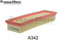 David Vasco Luftfilter Vasco Filters A342 Filtereinsatz FüR Peugeot 207 SW LPG 2
