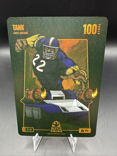 2024 Bo Jackson Battle Arena Derrick Henry Tank BATTLEFOIL Fire First Edition