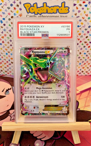 Rayquaza-EX graded PSA 1 for sale on eBay