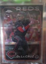 2024 Topps Chrome Logofractor Edition - Elly De La Cruz #44 (RC)