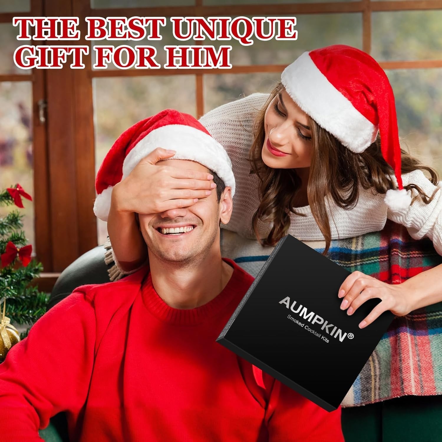 Sophisticated Cocktail Smoker Kit with Torch & 6 Flavors – Perfect Gifts for Men