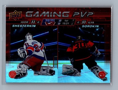 2024-25 Upper Deck Gaming PVP Igor Shesterkin/Ilya Sorokin