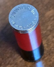 2" Vintage Sunnygirl NYC Retractable Makeup Brush/Lens in Lipstick-Style Case
