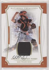 2017 Panini National Treasures Variation Holo Gold 10/10 Buster Posey #101 0b0