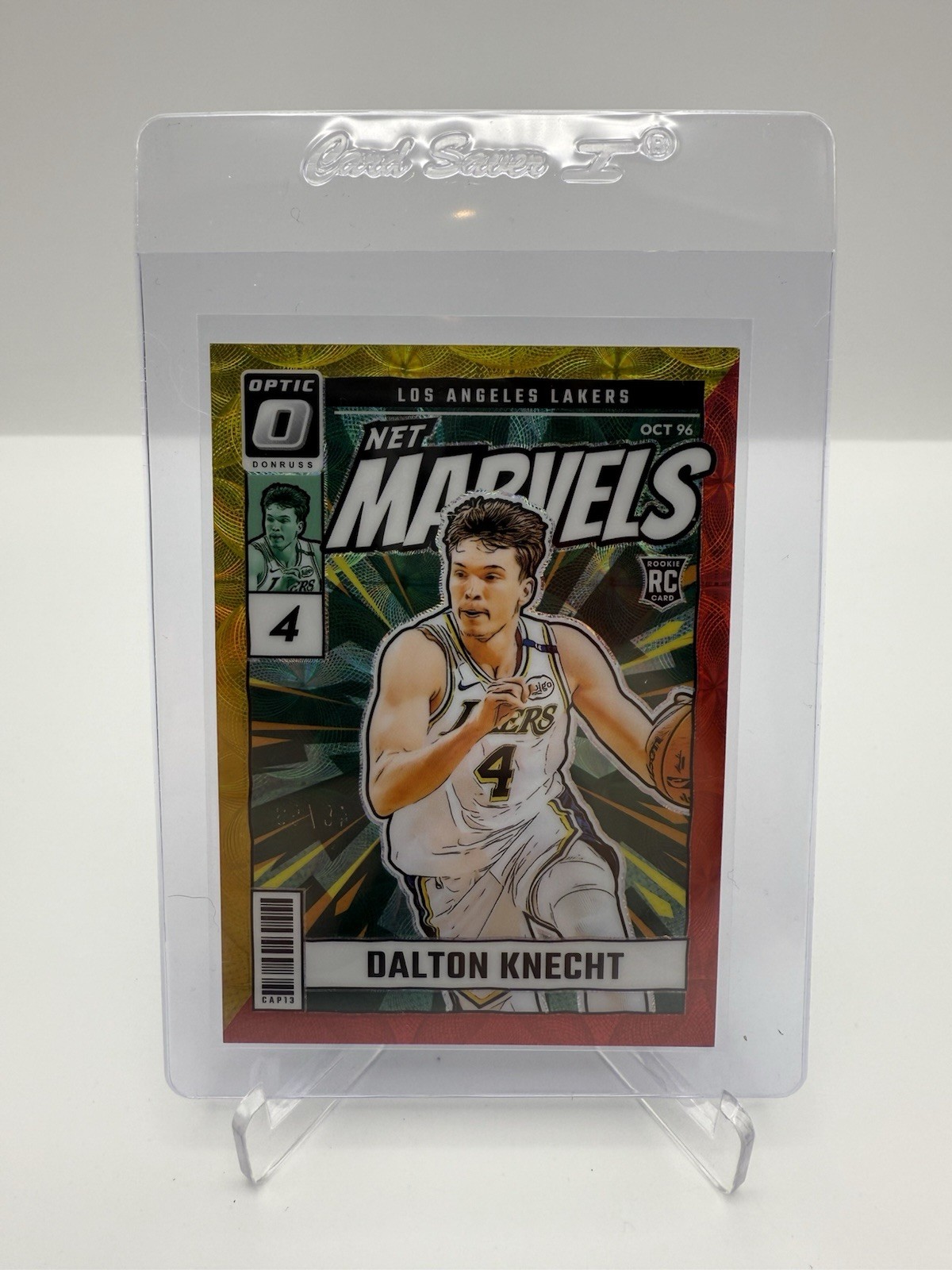 Dalton Knecht 2024-25 Panini Donruss Optic Net Marvels Red Gold Scope 39/99 RC
