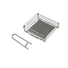 CAMPINGMOON Camping Toaster for Gas Stove Top Fire Grill Grid 304 Stainless S...