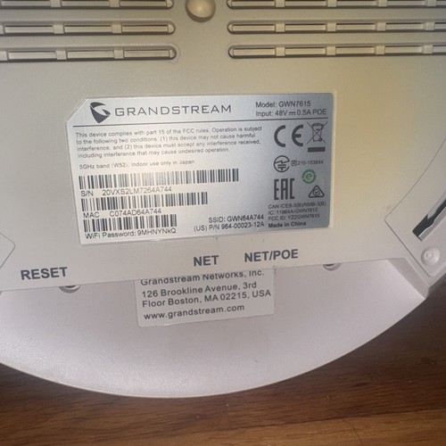 Grandstream GWN7615 WiFi AP - Afbeelding 3 van 3