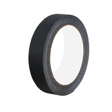 "Rubber Grip Tape 1"" x 18 ft , Non-Abrasive Waterproof 1"" x 18Ft, Black "