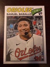 2026 Topps Heritage Samuel Basallo Image Variation RC Rookie #175 Orioles SP 🔥