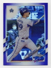 2021 Topps Chrome Nippon Purple Refractor /299 Neftali Soto #121 Baystars Card