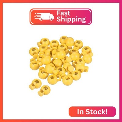 PATIKIL Cord Locks, 30 Pack Ball Spring Toggle Stopper for Drawstring Bag Shoela