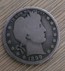 1899 25c Barber Quarter