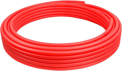 PEX-B Pipe 1 in X 100 Ft Red Tubing for Hot Water Plumbing, Potable Water Line f
