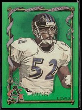 2023 Topps Composite #417 Ray Lewis Allen & Ginter Green Portrait #/250