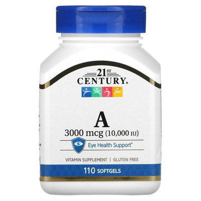 A 10, 000 I.U. Softgels, 110 Count