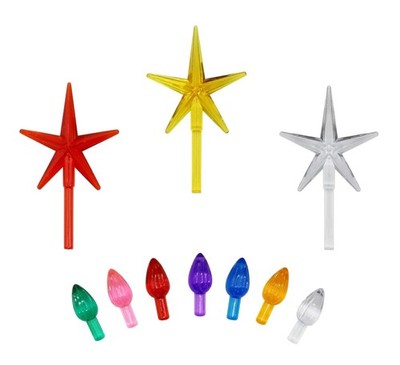 Creative Hobbies Ceramic Christmas Tree Replacement Medium, Multicolor