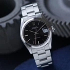 Rolex Oysterdate 31mm 6466 Steel Black Dial Manual Wind 1986