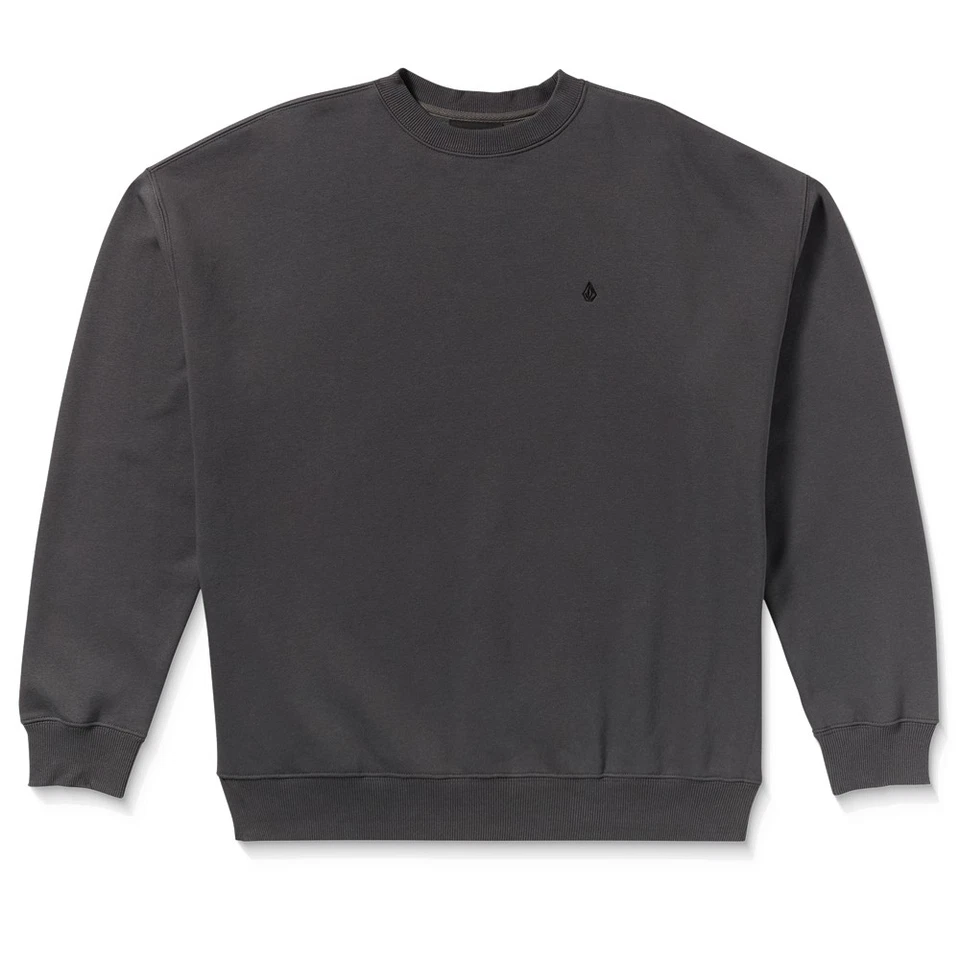 Volcom Single Stone PW Crew Sweatshirt - Asphalt Black - Bild 4 von 4