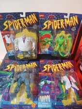 🔥 Marvel Vintage Toybiz 1994 Spider-Man Action Figure Lot!. Spider-Man Villains