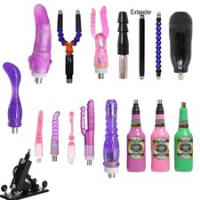 3XLR Sex Love Machine Attachments Unisex Sex Toys for Men Couples Women Anal