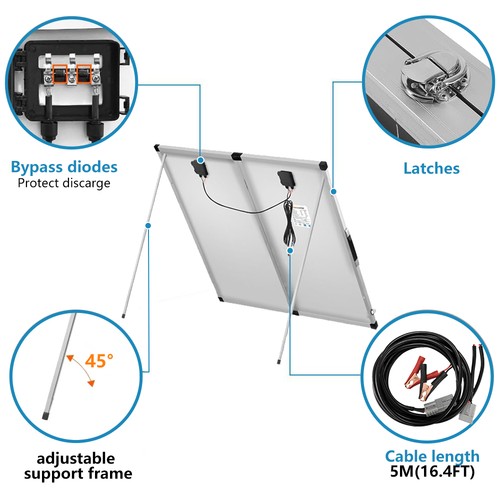400W Foldable Portable Solar Panel Waterproof For Power Station, with Controller - 第 5/12 張圖片