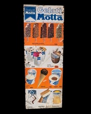 Insegna Tabella Gelati Motta Anni 70