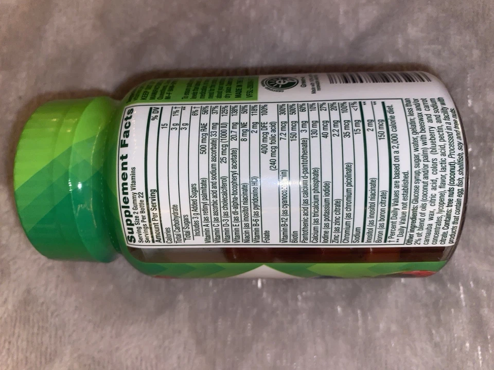 NUEVO Vitafusion Vitaminas Gomosas Para Mujer Sin Azúcar Multi Gomitas Multivitamínico Foto 2 de 4