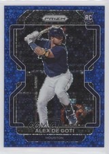 2022 Panini Prizm Tier II Blue Donut Circle Prizm 8/199 Alex De Goti #183 0s1o